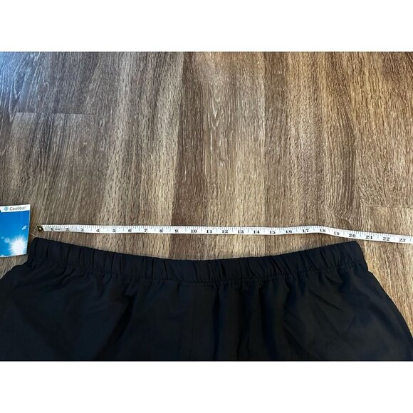 Coolibar NWT Wide Leg Culotte Pants Black Cropped UPF 50+ Women's XXL - Picture 7 of 8